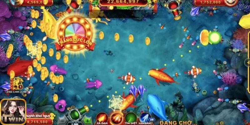 Làm chủ luật chơi giúp chiến thắng mọi bàn bắn cá trên Twin